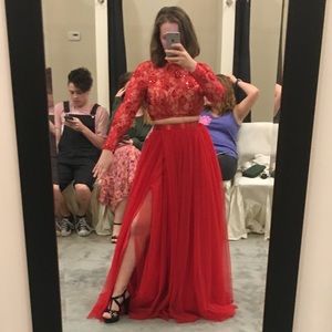 On Hold | Sherri Hill Two Piece Prom/Formal Dress